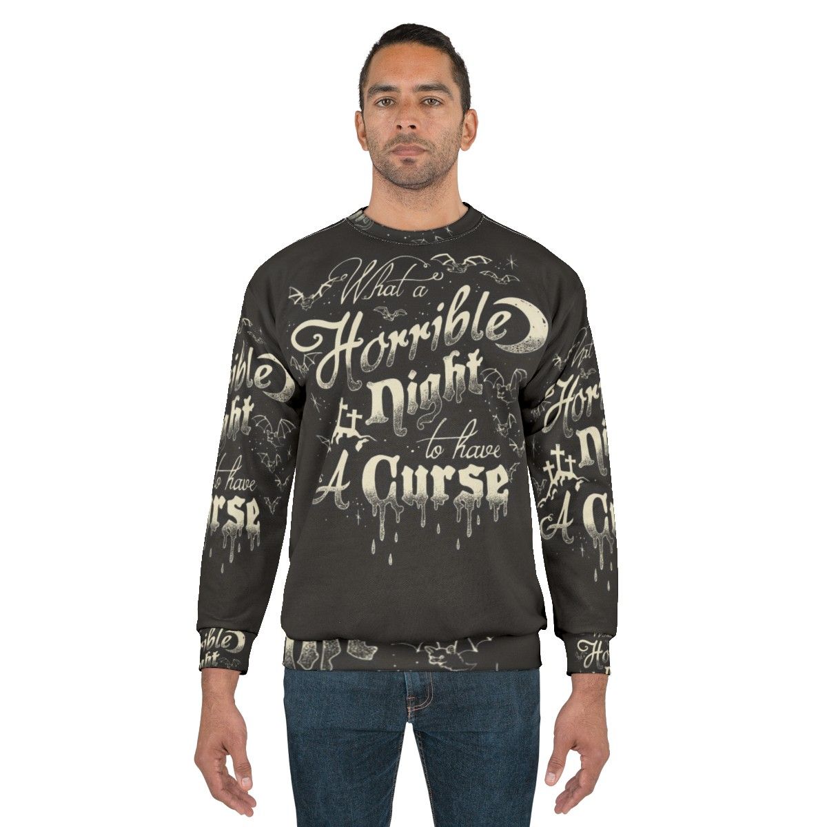 "Castlevania 'Horrible Night to Have a Curse' Sweatshirt" - men