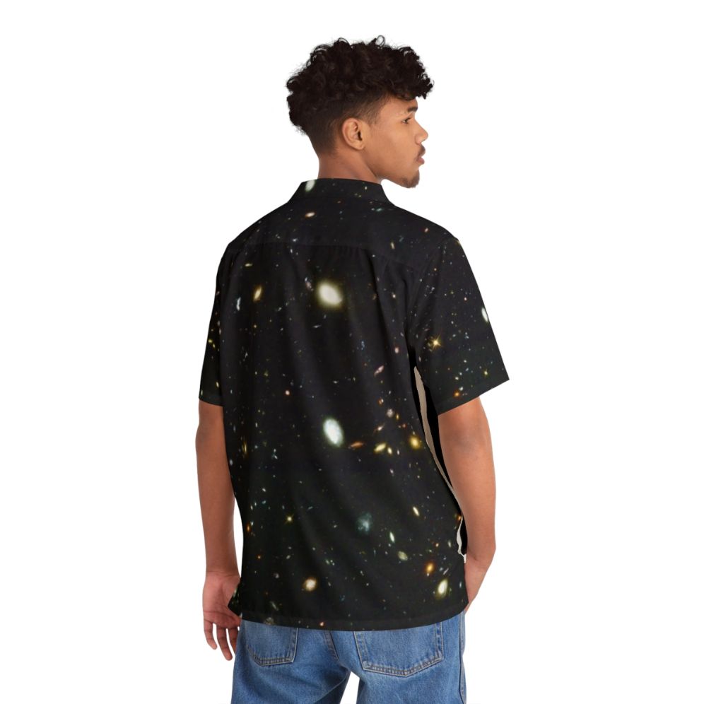 Hubble Deep Field Hawaiian Shirt - People Back