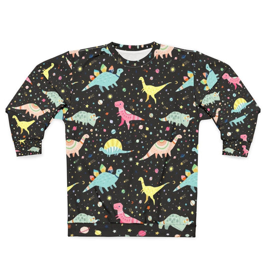 Dinosaur pattern sweatshirt for kids with fantasy design