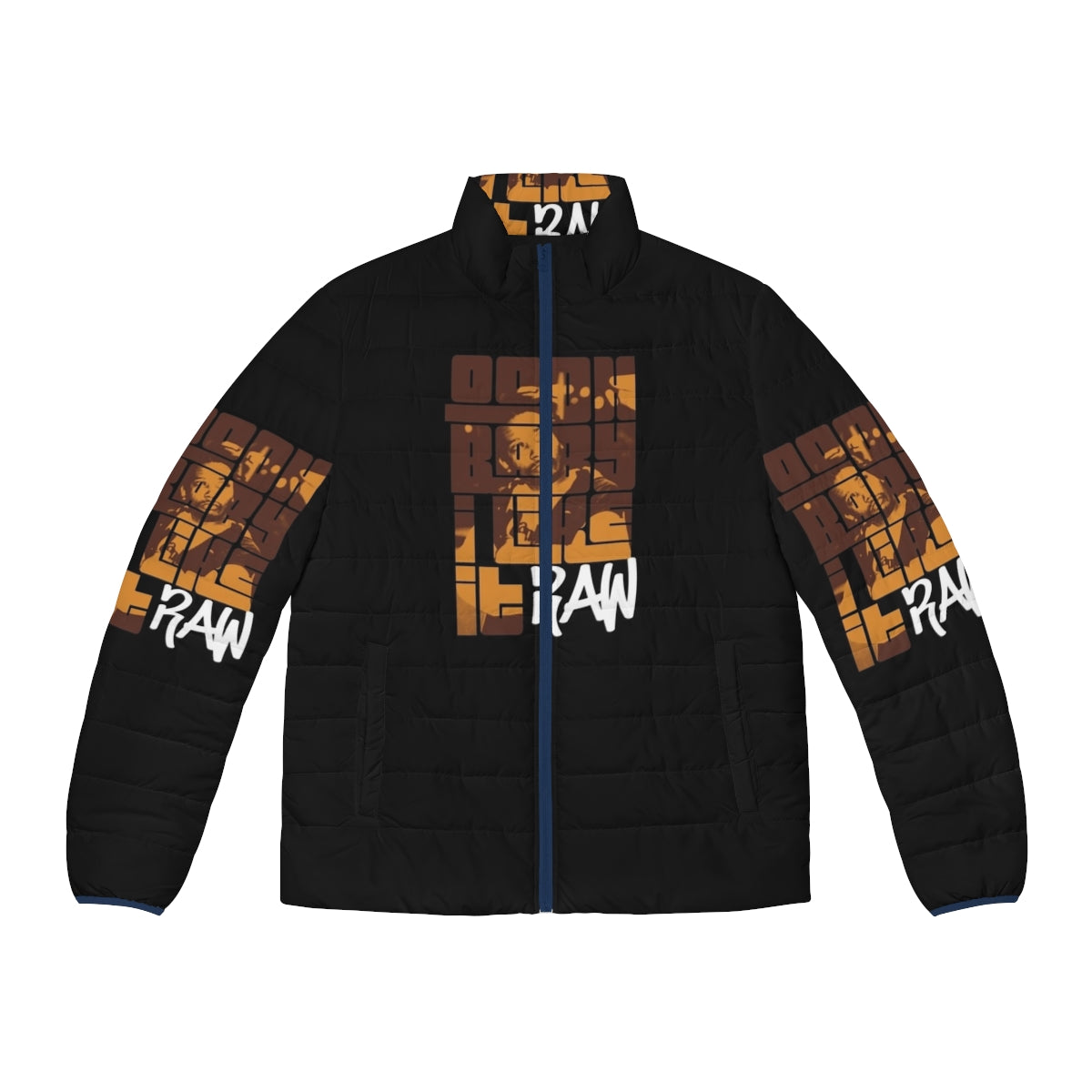 ODB Ol Dirty Bastard 'I Like It Raw' Hip Hop Puffer Jacket