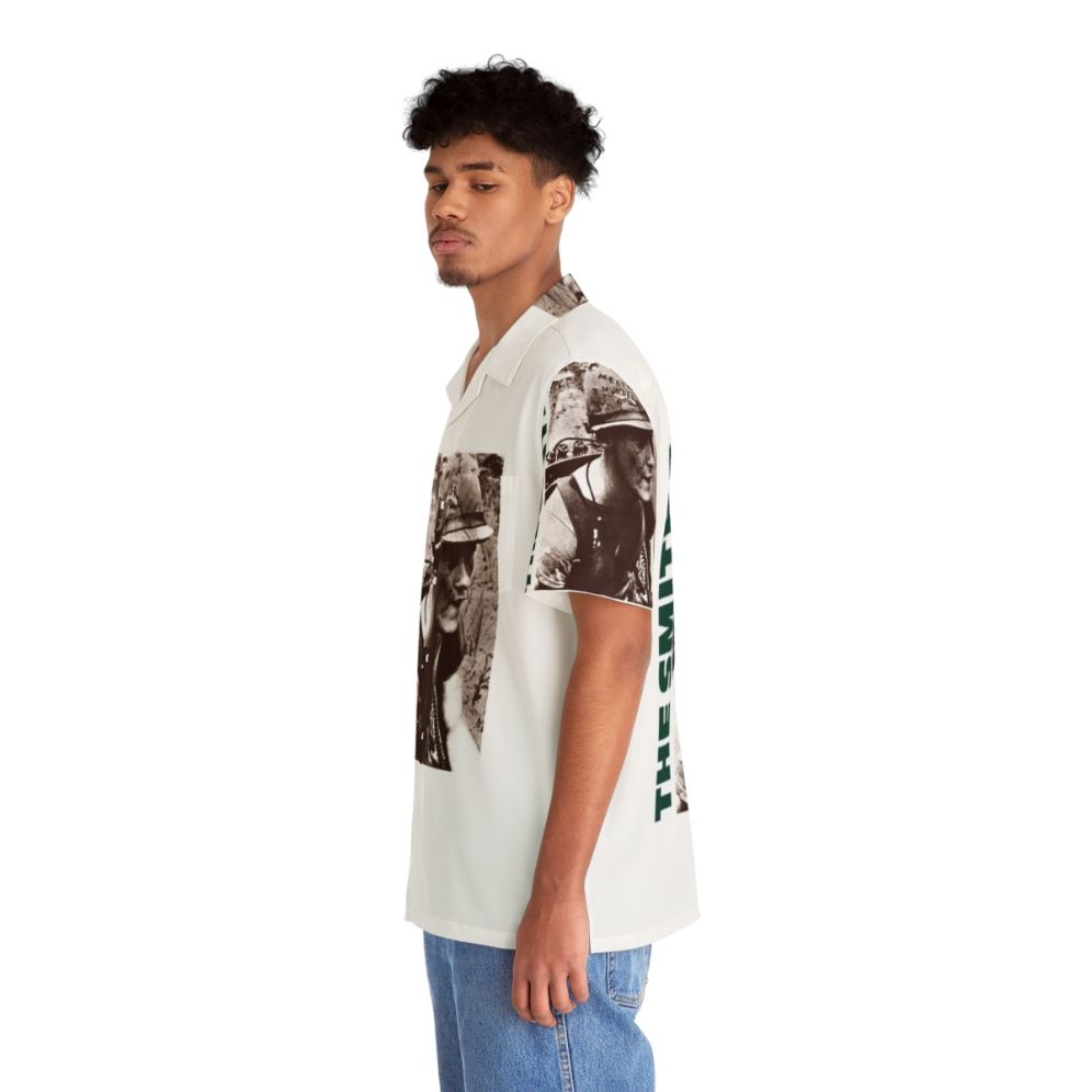 Meat Soldiers Hawaiian Shirt with tropical print design - People Left