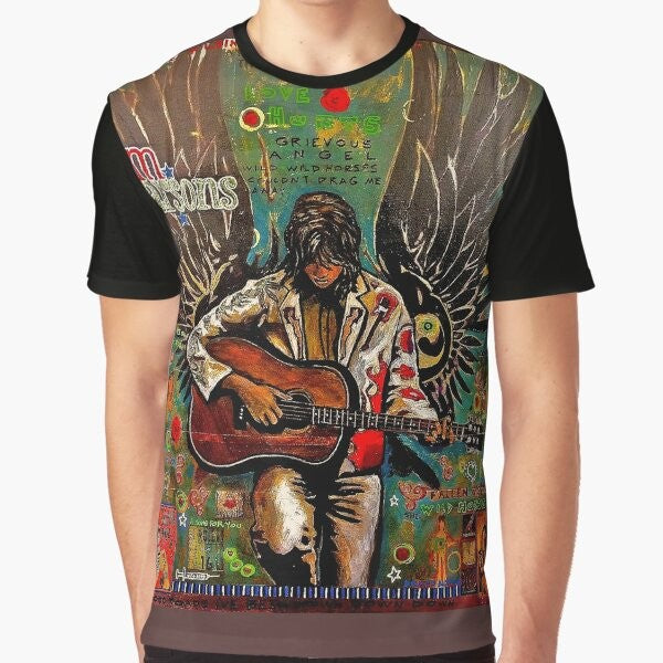 Gram Parsons Songwriter Graphic T-Shirt