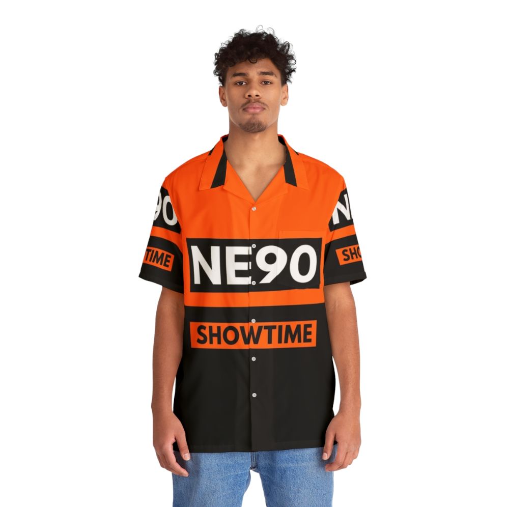 Nitzer Ebb Showtime Hawaiian Shirt - People Front