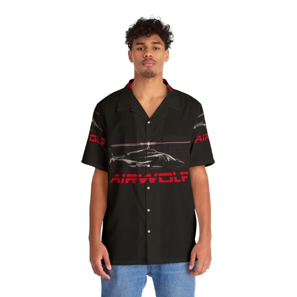 Airwolf 80s Hawaiian Shirt - Lifestyle