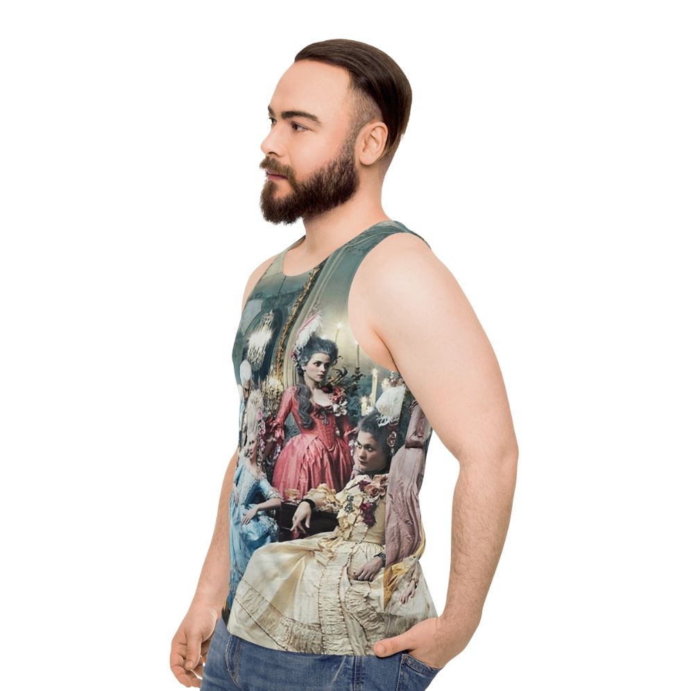 Versailles-inspired unisex tank top - men side