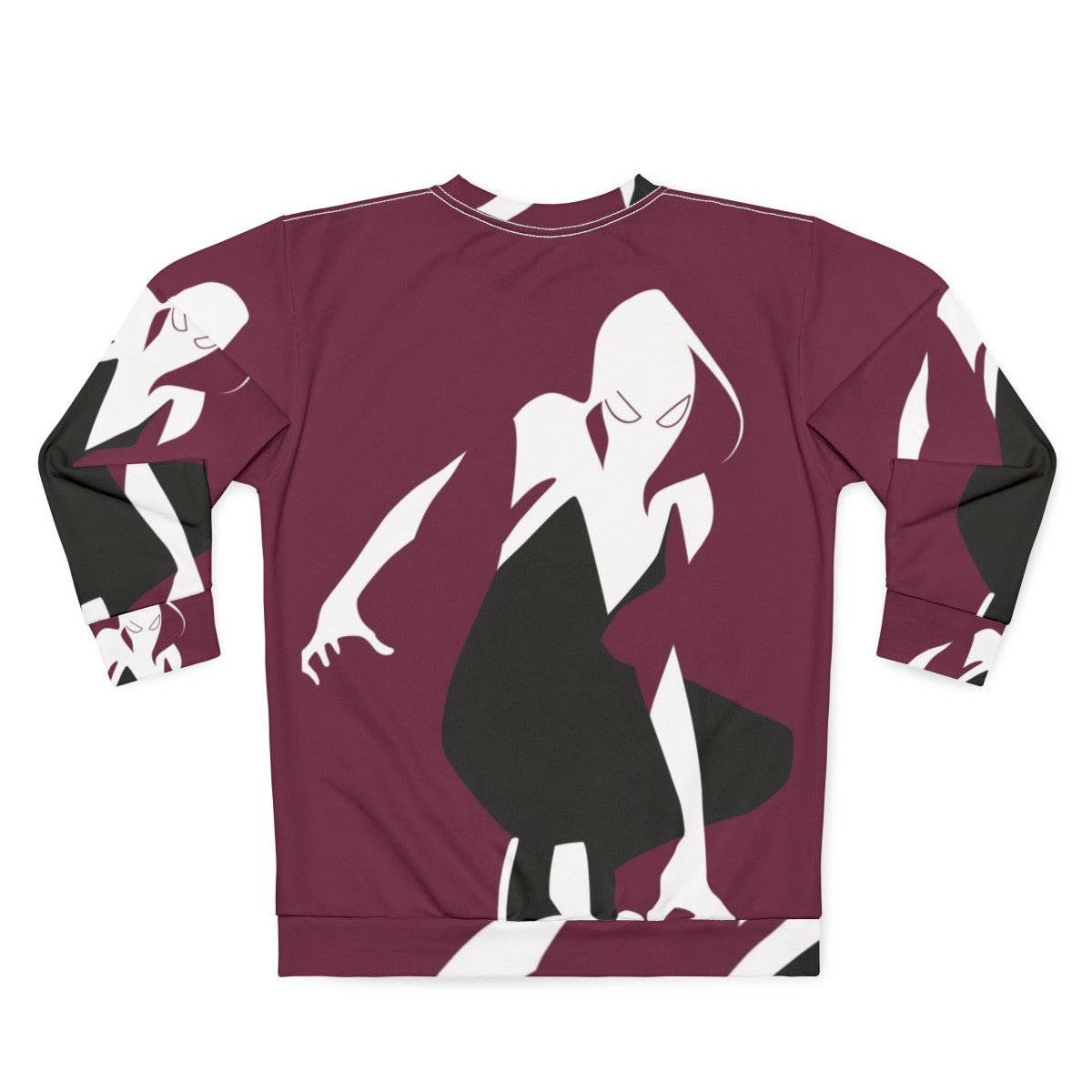 Spider Gwen Sweatshirt featuring the iconic Marvel Comics character - Back