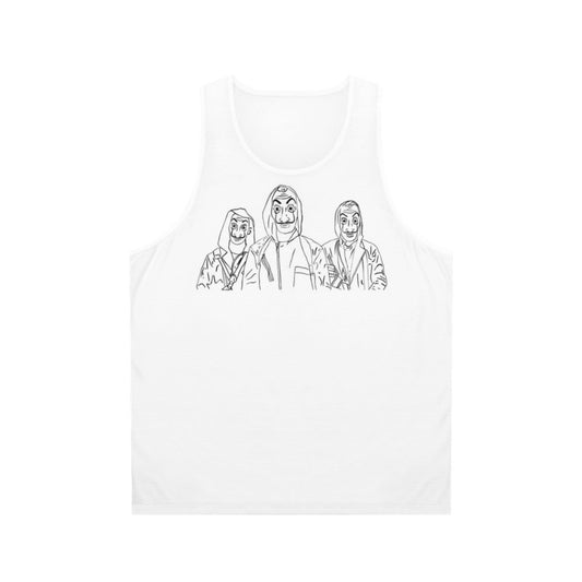 Money Heist Unisex Tank Top