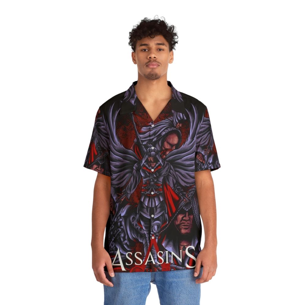 Assassin's Creed Dark Art Hawaiian Shirt - Lifestyle