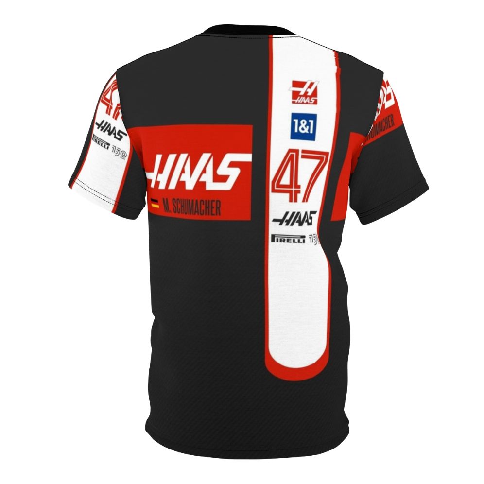 Haas F1 Team Mick Schumacher 2022 Motorsport T-shirt - Back