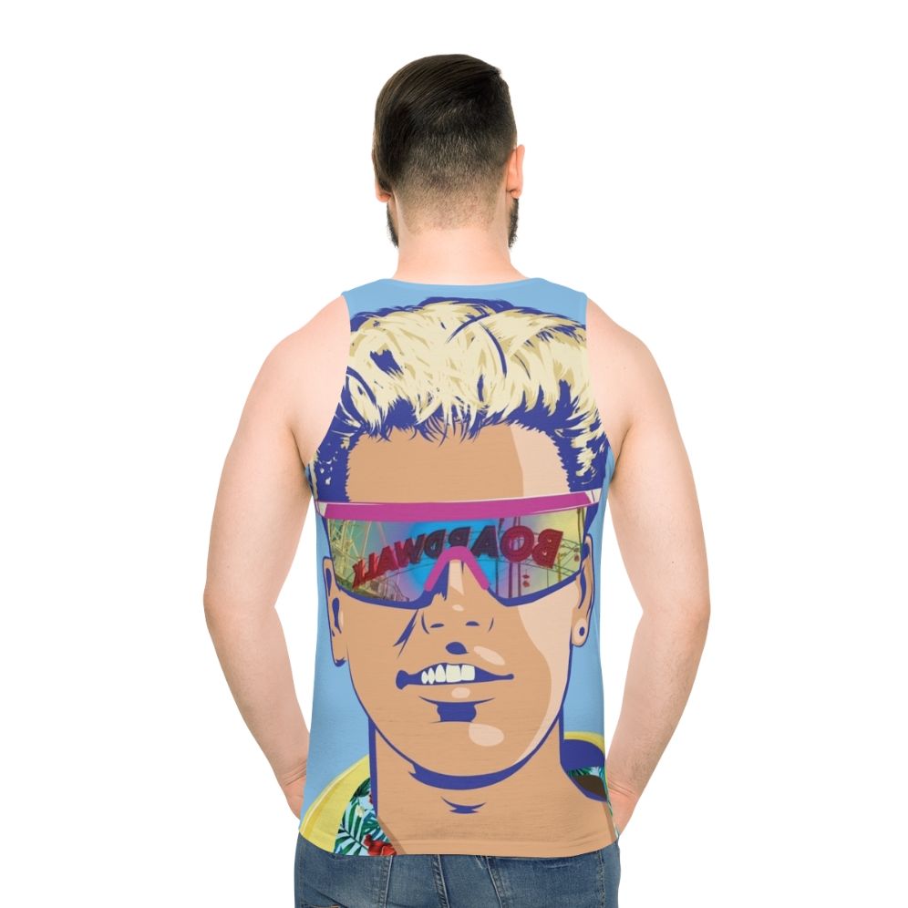 Corey Haim Lost Boys 80s Retro Unisex Tank Top - men back