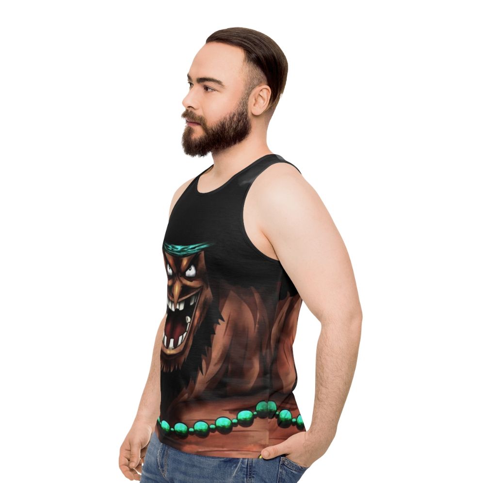 One Piece Blackbeard Marshall D Teach Unisex Tank Top - men side