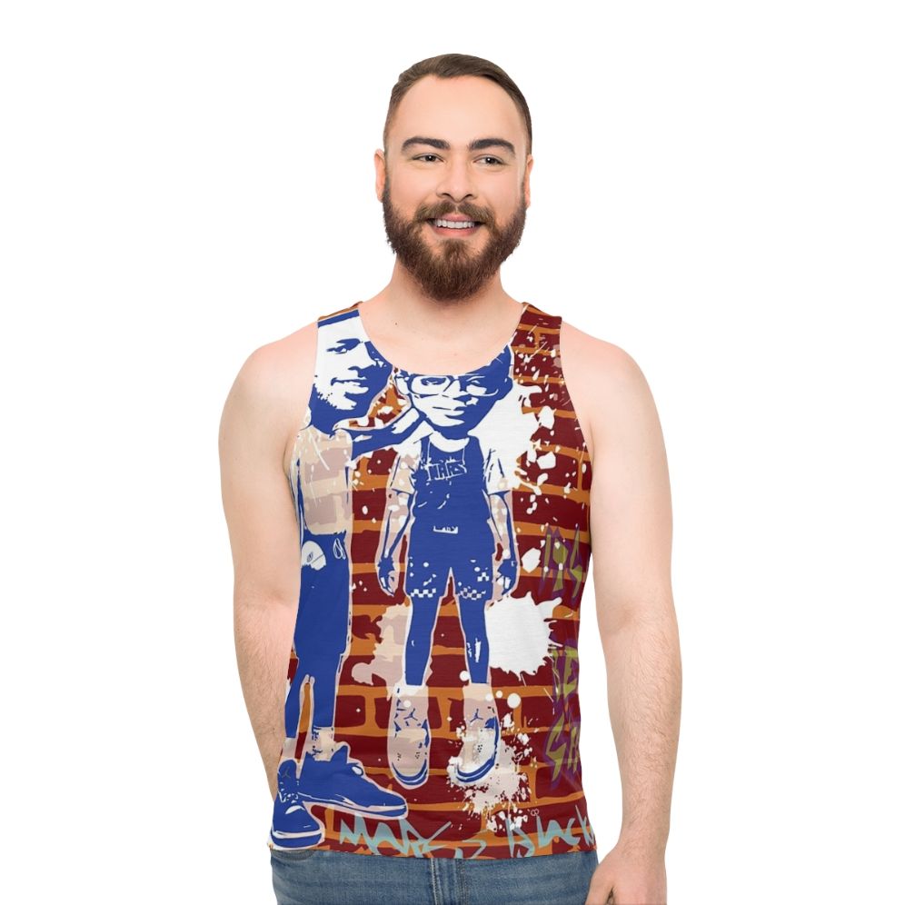 Spike Unisex Basketball Tank Top - men