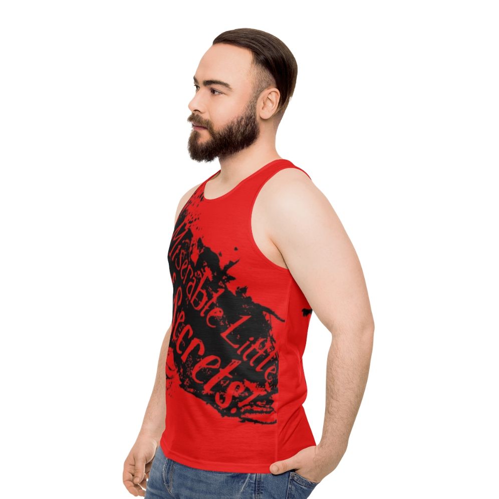 Unisex Dracula Castlevania Tank Top - men side