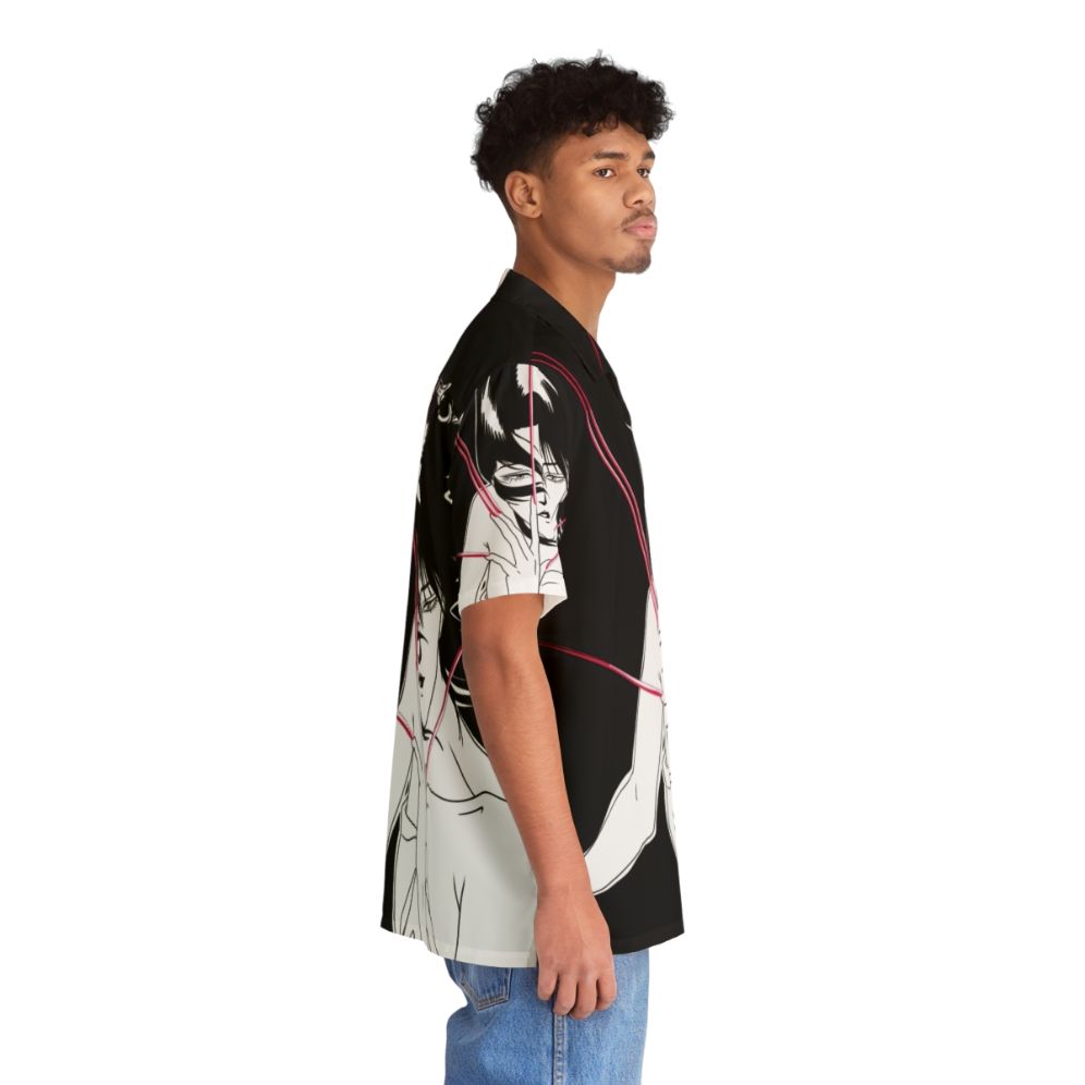 Wicked City Inspired Hawaiian Shirt with Cyberpunk Flair - People Pight