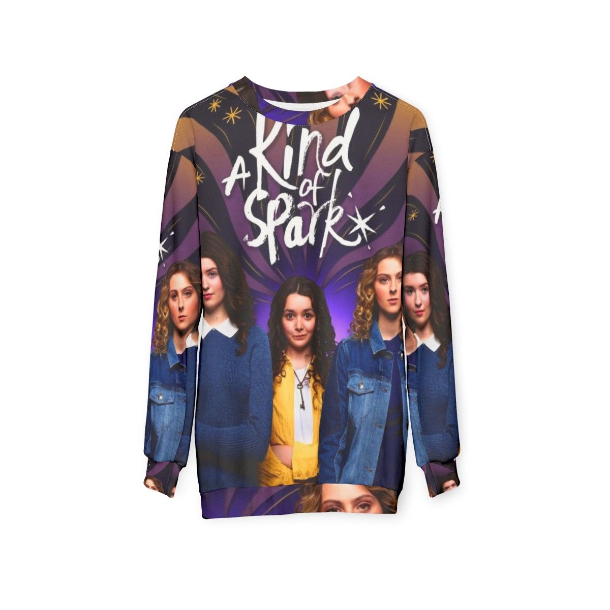 "A Kind of Spark" The Darrow Sisters Autism Sweatshirt - hanging