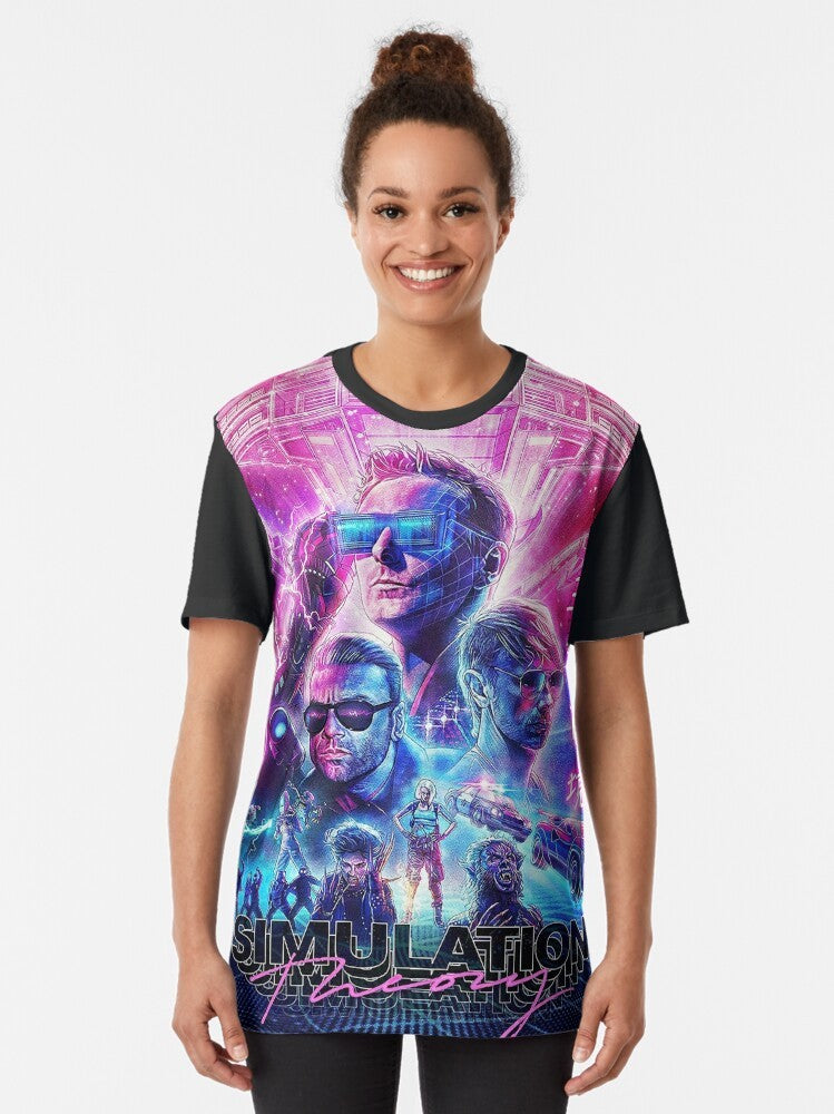 Simulation Theory World Tour 2019 Berantakin Graphic T-Shirt - Women