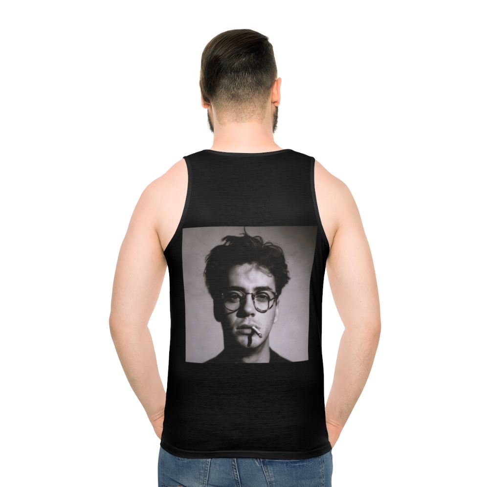 RDJ Unisex Superhero Tank Top - men back