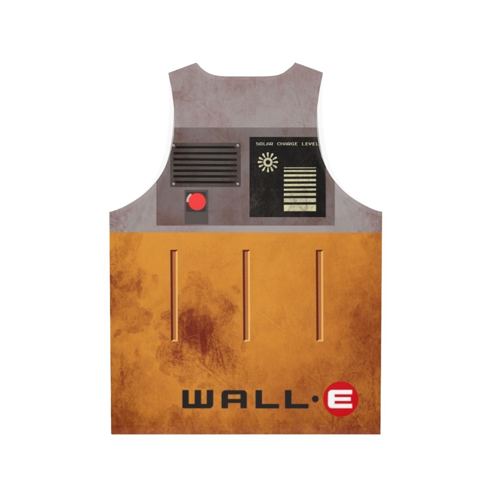 Wall-E Unisex Robot Graphic Tank Top - Back