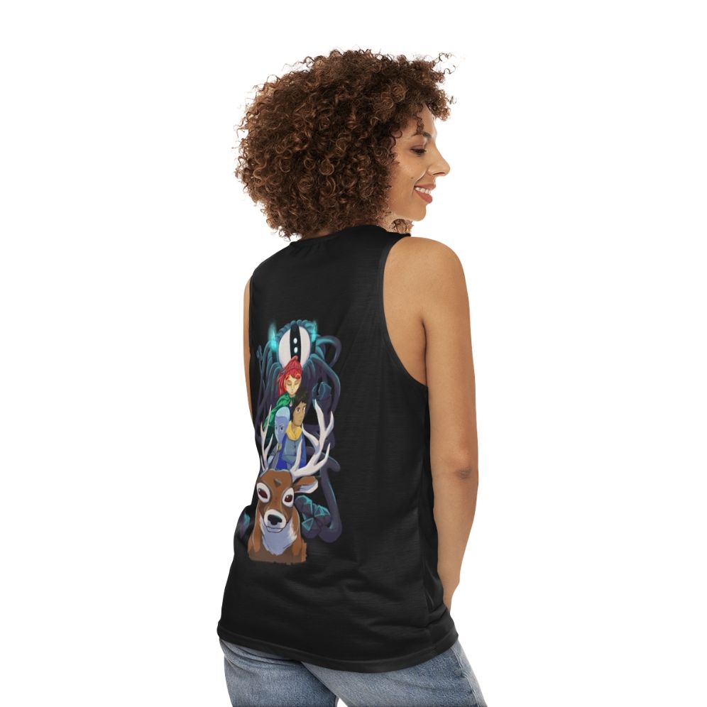 Infinity Train Cartoon Series Unisex Tank Top - women back