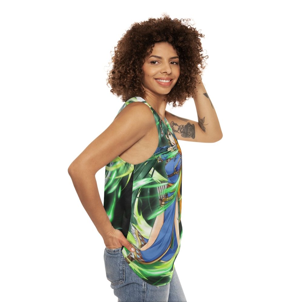 Fire Emblem Heroes Brave Lyn Unisex Tank Top - women side