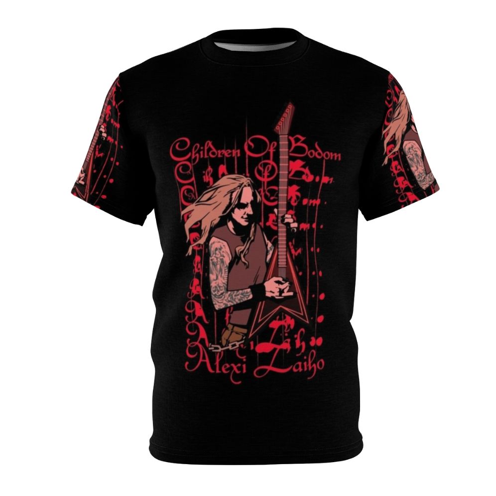 Alexi Laiho Tribute T-Shirt with Children of Bodom Inspired Artwork