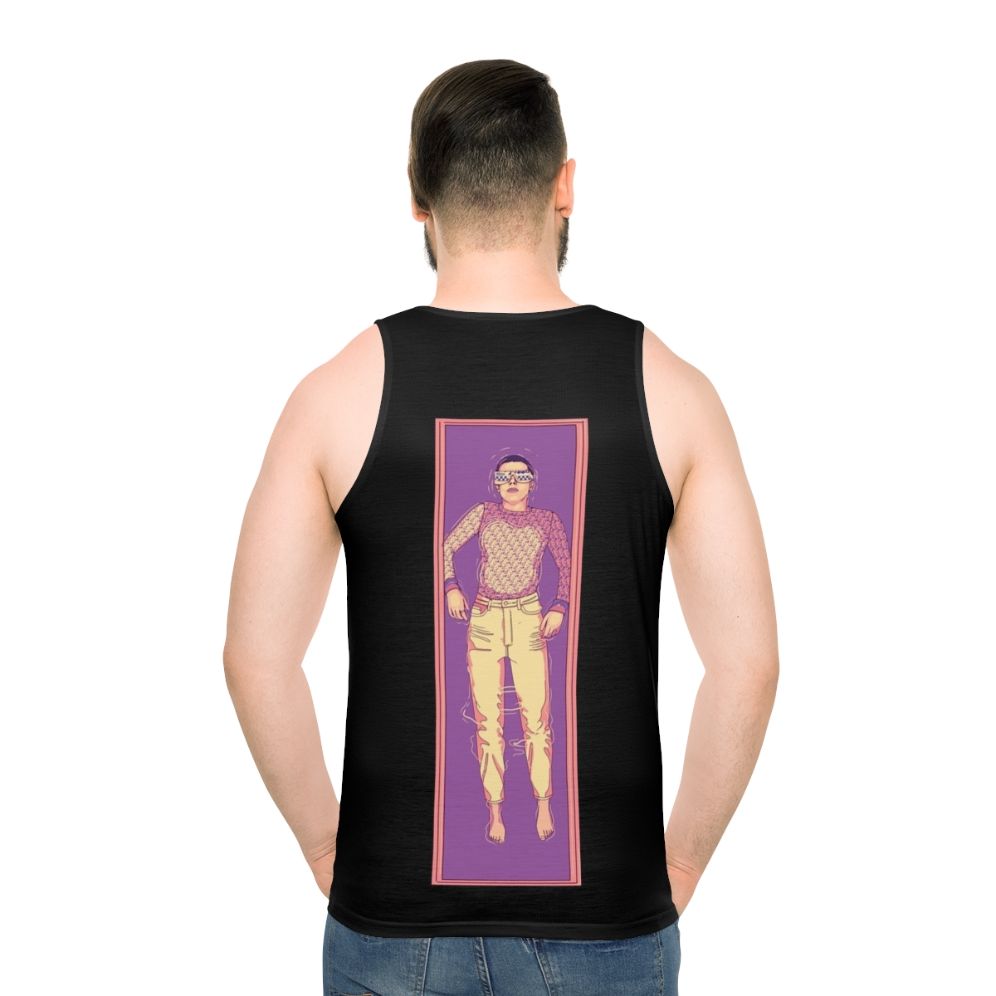 Eleven Stranger Things Unisex Tank Top - men back