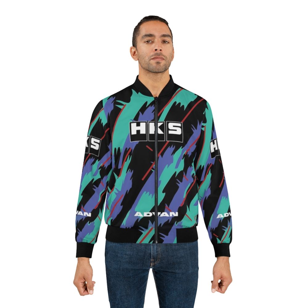 HKS Advan JDM Bomber Jacket - Premium Quality Outerwear - Lifestyle