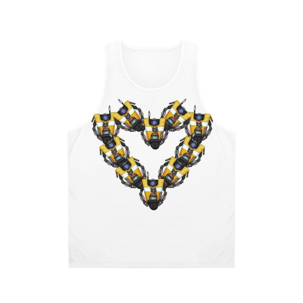 Borderlands Claptrap Heart Unisex Tank Top