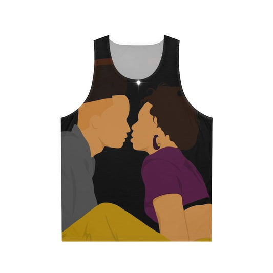 90s fashion unisex tank top with House Party and Eddie Murphy theme