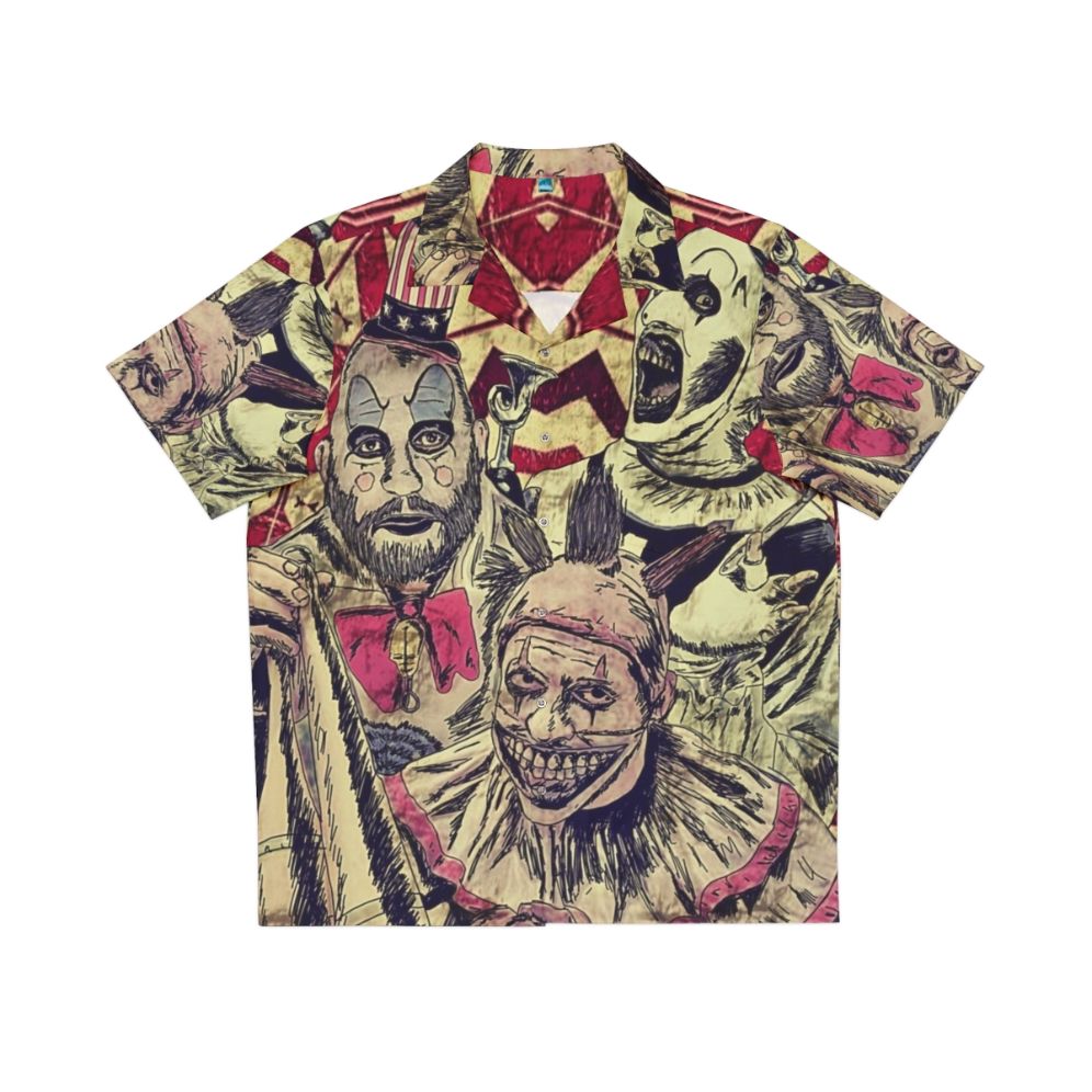 Terrifying Creepy Clown Hawaiian Shirt