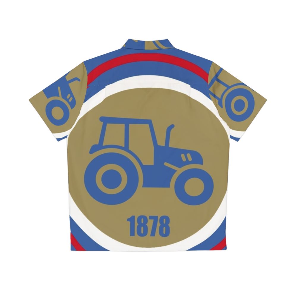 Tractor Boys Hawaiian Shirt for Ipswich Town Football Fans - Back