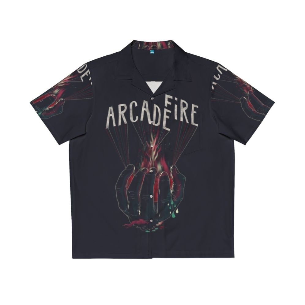 Arcade Fire Inspired Hawaiian Shirt