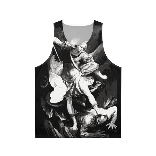 Saint Michael Archangel Unisex Tank Top