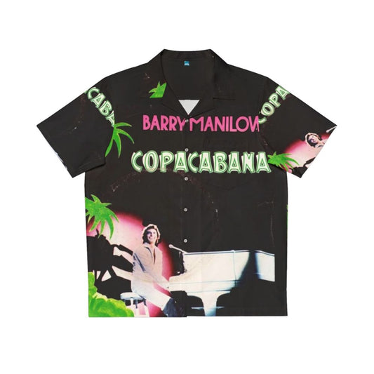 Barry Manilow Hawaiian Shirt with Copacobana Concert Tour Design