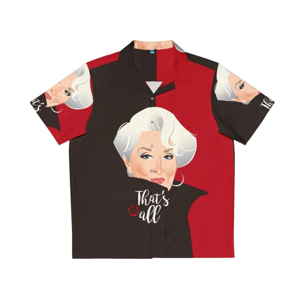 Stylish Hawaiian shirt inspired by Meryl Streep's "Devil Wears Prada" character