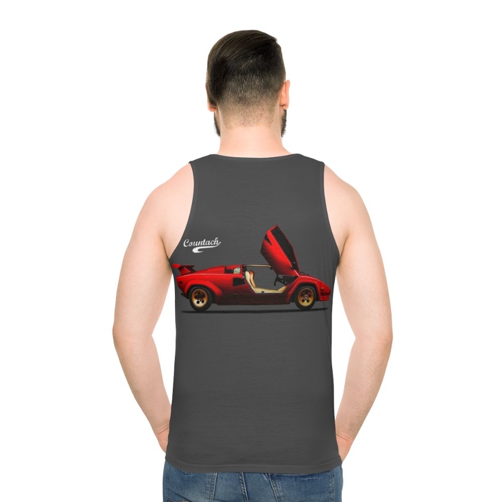 Countach LP500 S Unisex Tank Top - men back