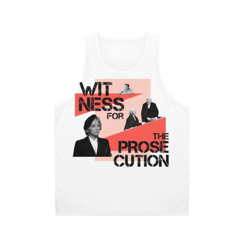 Witness for the Prosecution Unisex Tank Top