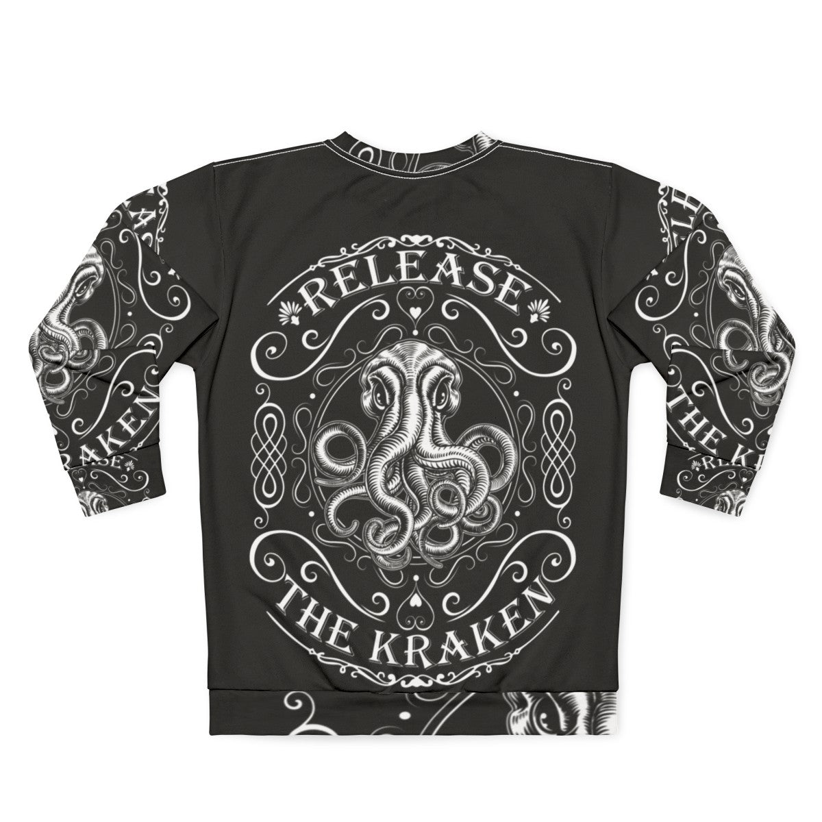 Kraken Mythology Sweatshirt - Back