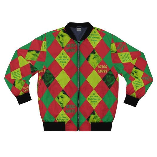 80s Christmas Bomber Jacket with retro movie references