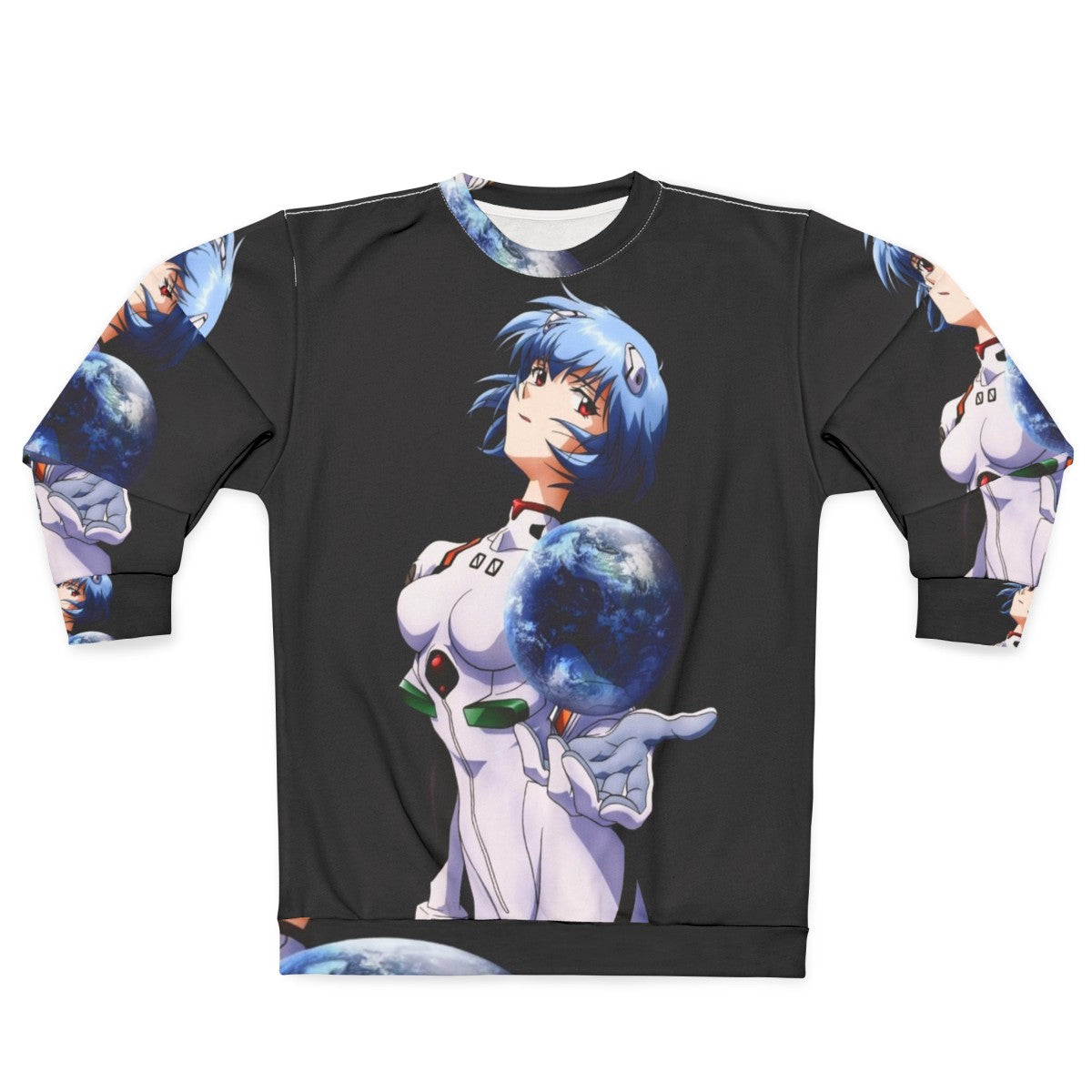 Neon Genesis Evangelion Rei Ayanami Anime Sweatshirt