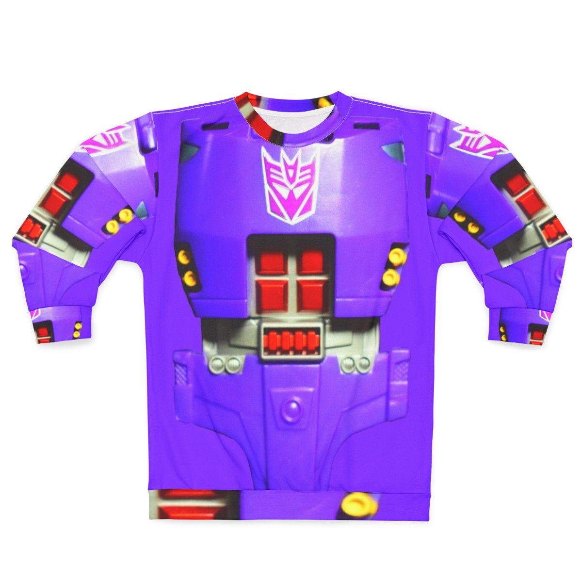 Energon Galvatron Transformers Chest Sweatshirt