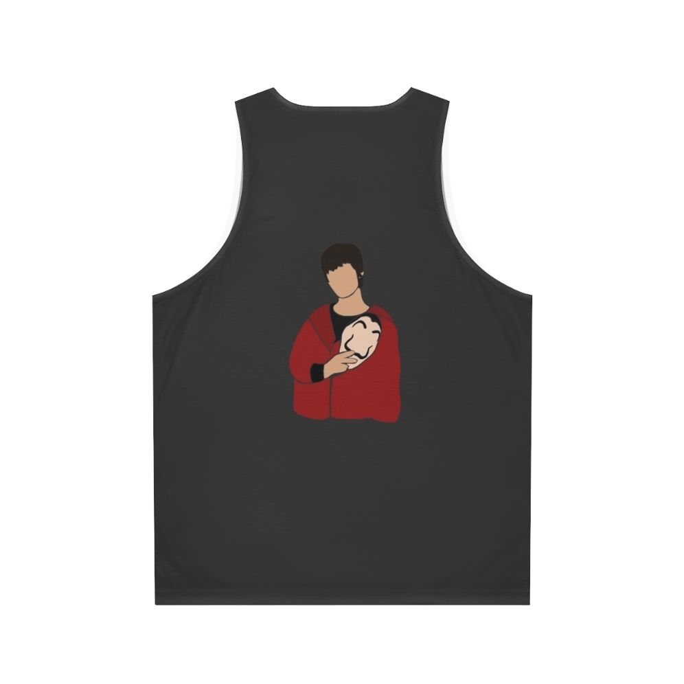 Money Heist Tokyo Unisex Tank Top - Back