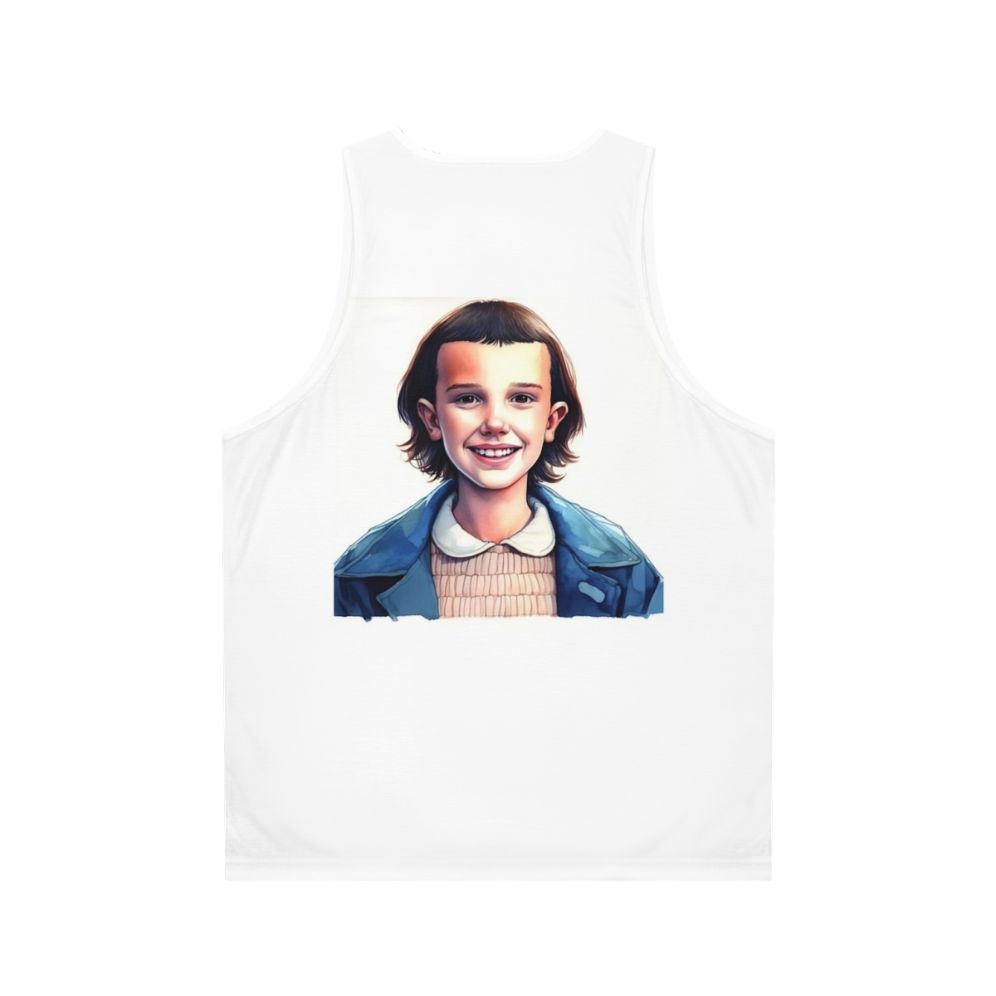 Eleven Stranger Things Unisex Tank Top - Back