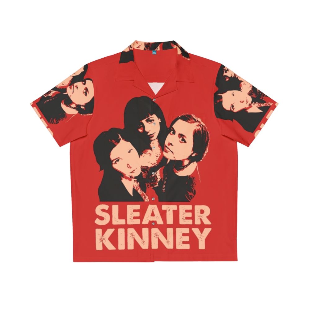 Sleater Kinney Vintage Hawaiian Shirt