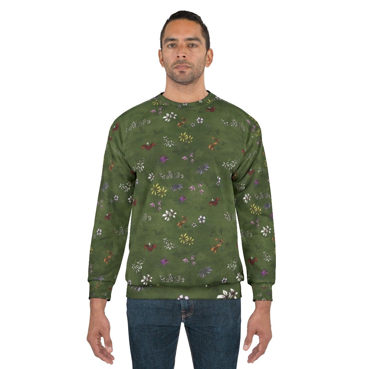 Don't Starve Flower Field Tiled Sweatshirt - men