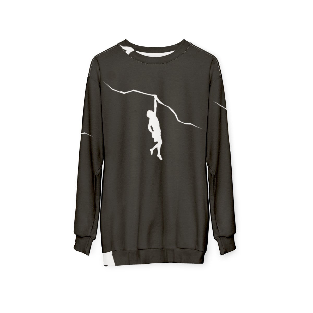 Bouldering Climbing Sweatshirt - hanging