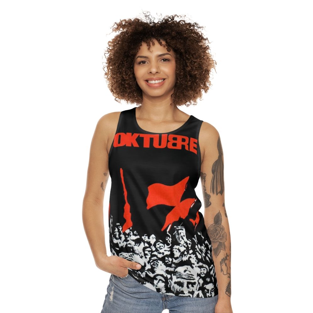 Oktubre Unisex Tank Top - women