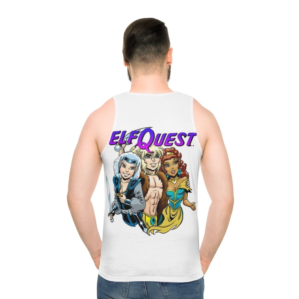 Elfquest fantasy unisex tank top - men back