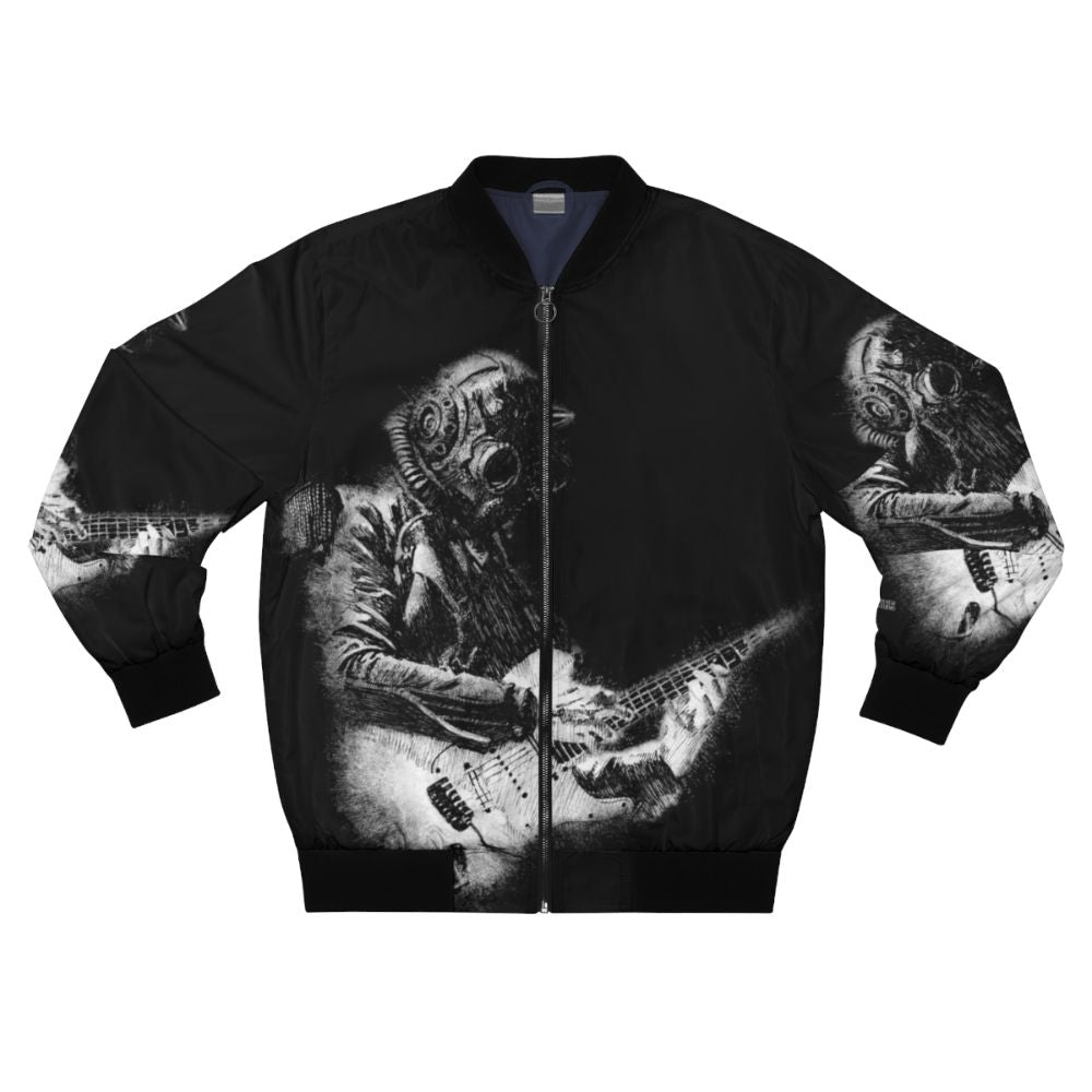 Ghost Band Nameless Ghoul Bomber Jacket with band logo and imagery