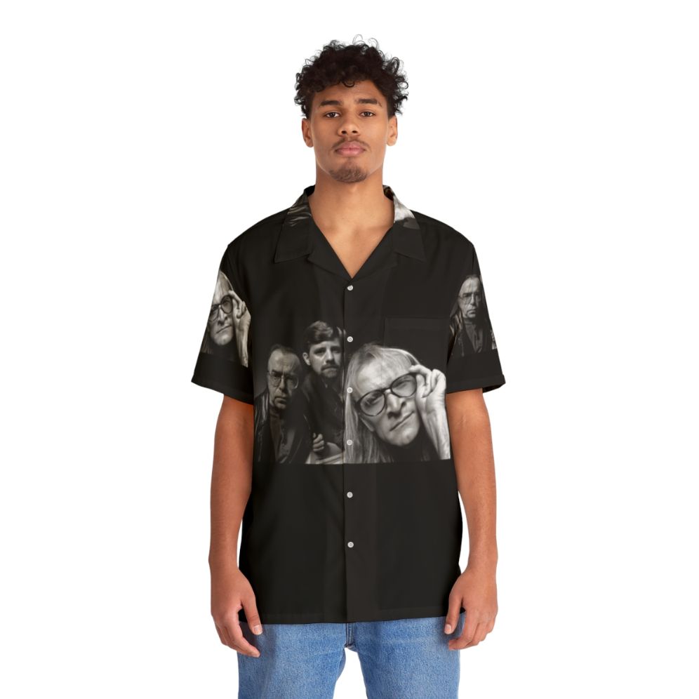 X-Files The Lone Gunmen Grunge Style Hawaiian Shirt - People Front